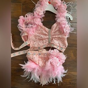 Adorable blush pink girl’s costume